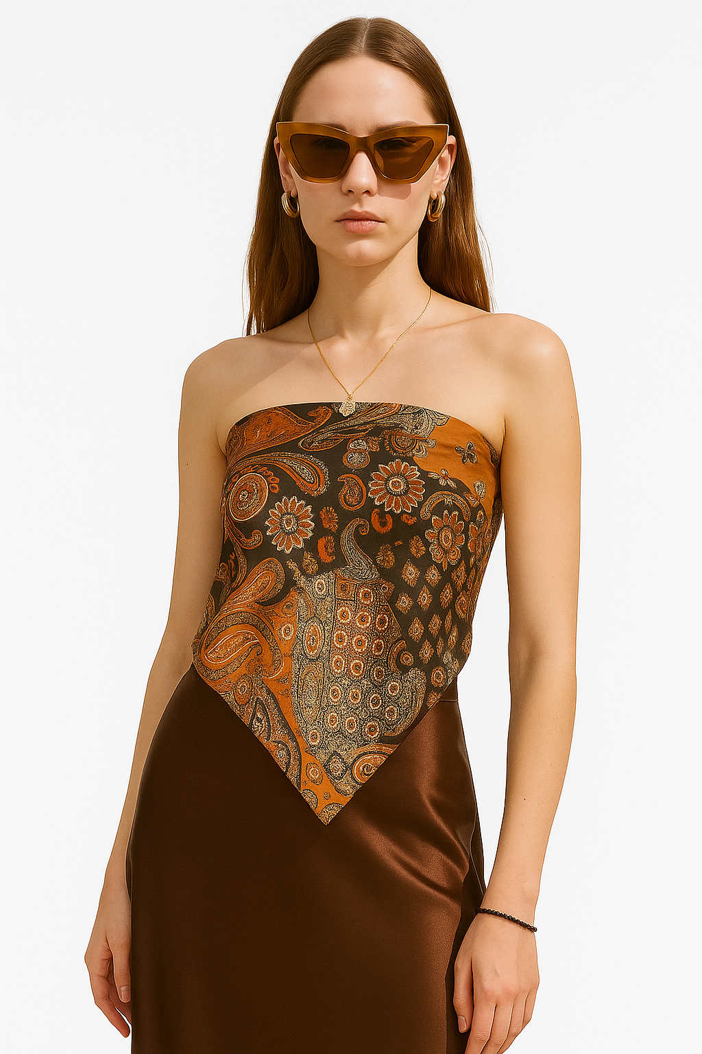Rich Carpet Scarf top