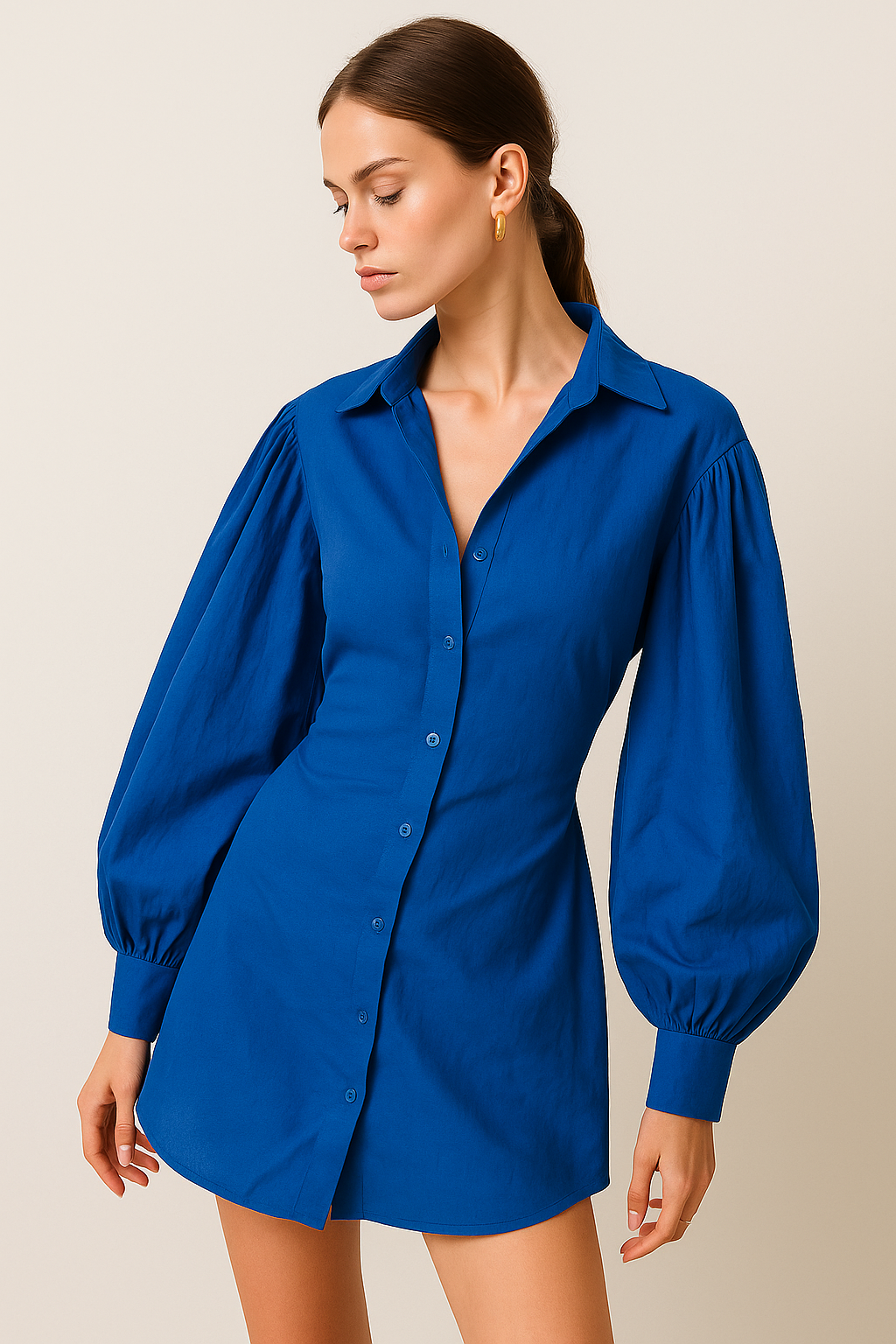 BOSS BABE Blue Dress