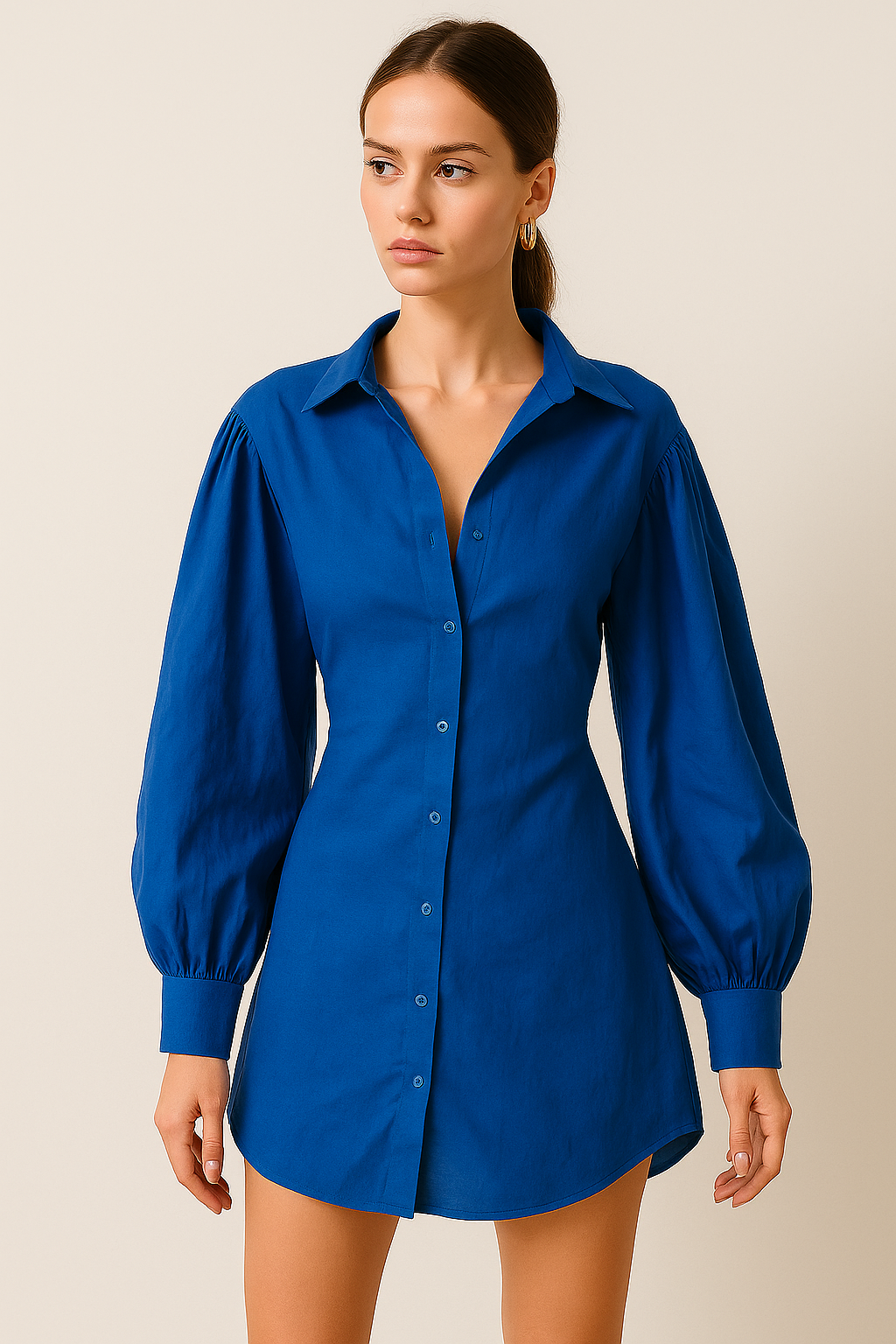 BOSS BABE Blue Dress