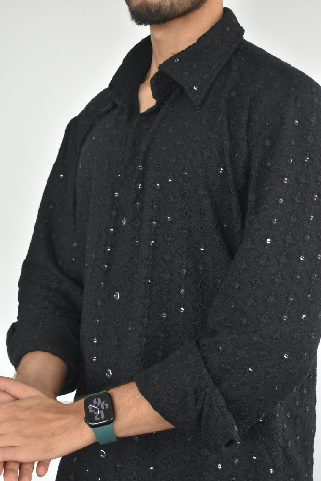 Special Edition CHIKANKARI Black