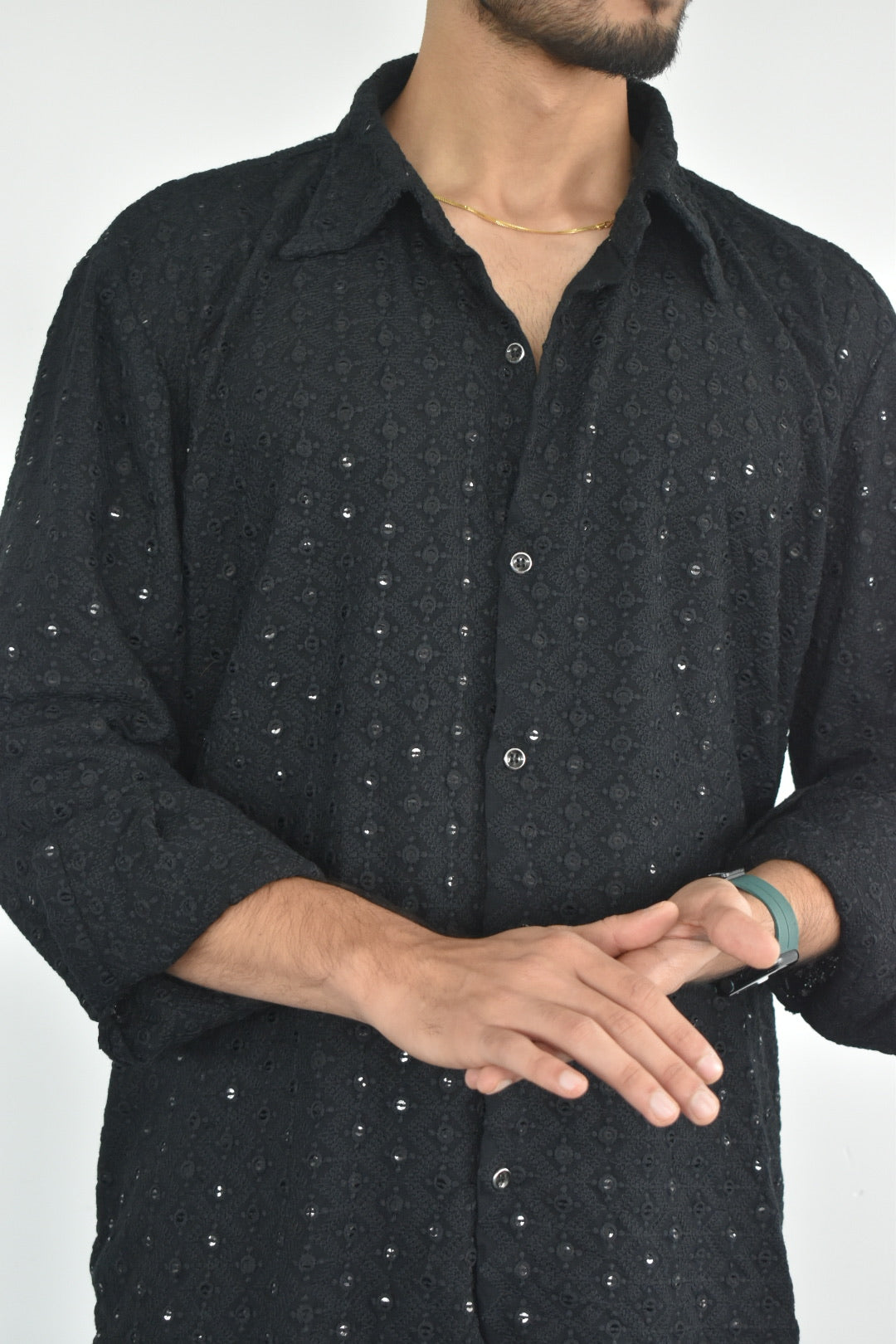 Special Edition CHIKANKARI Black