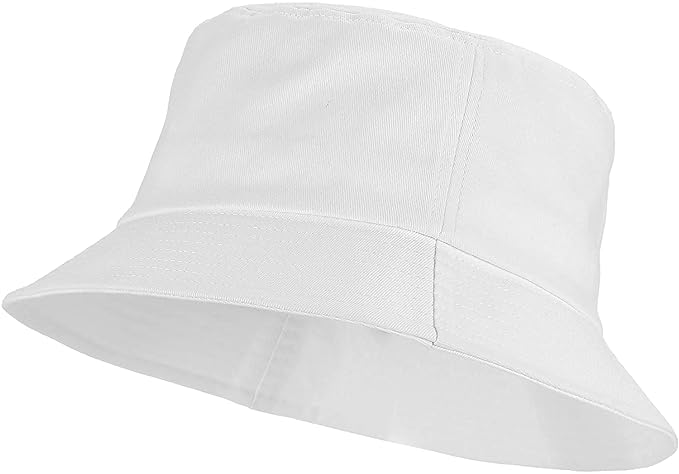 White Bucket Hat