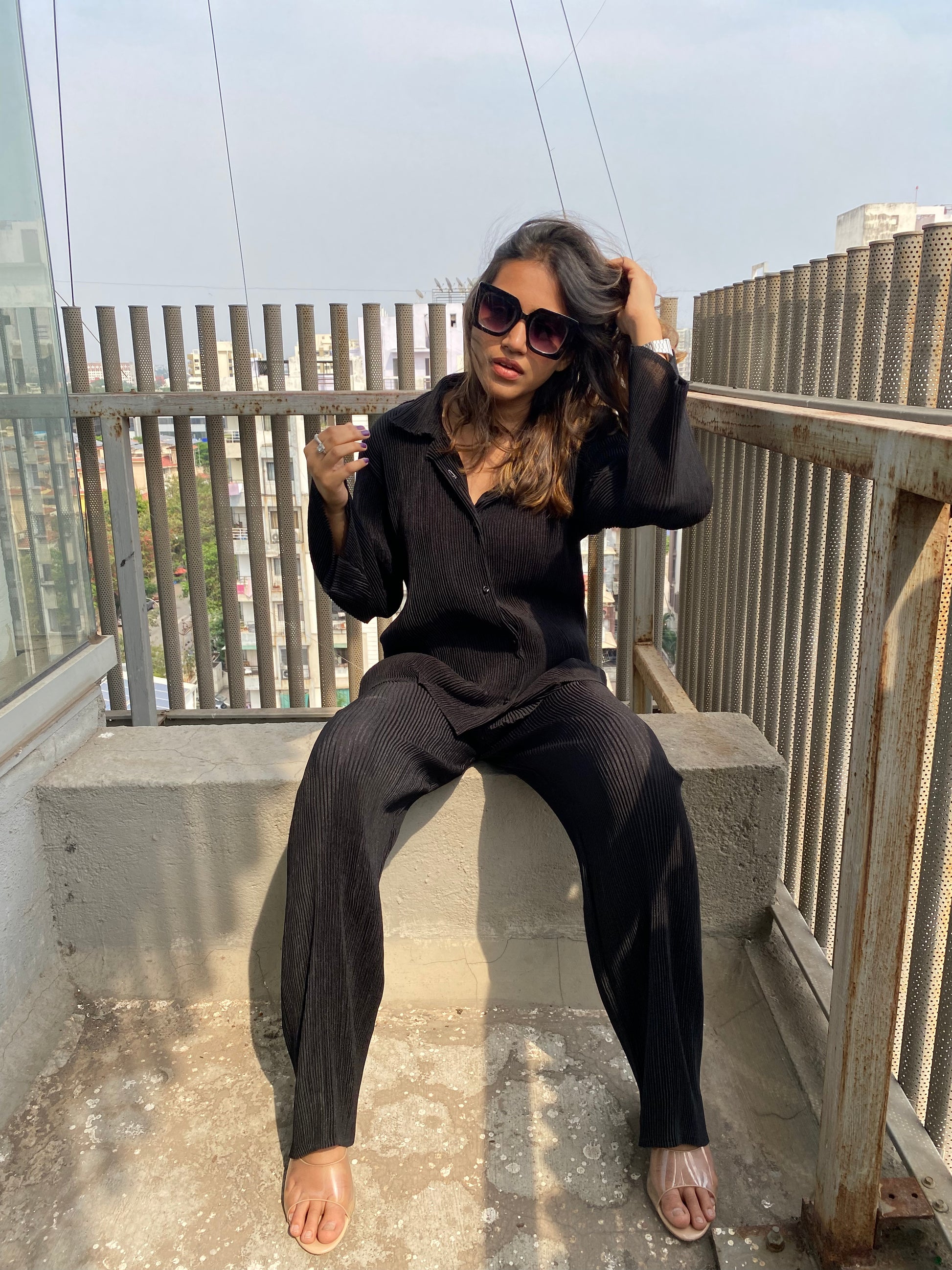 Black Co-ord Set