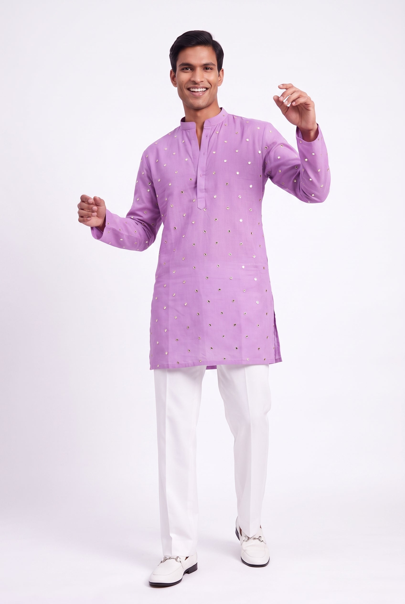 JJ Lilac kurta