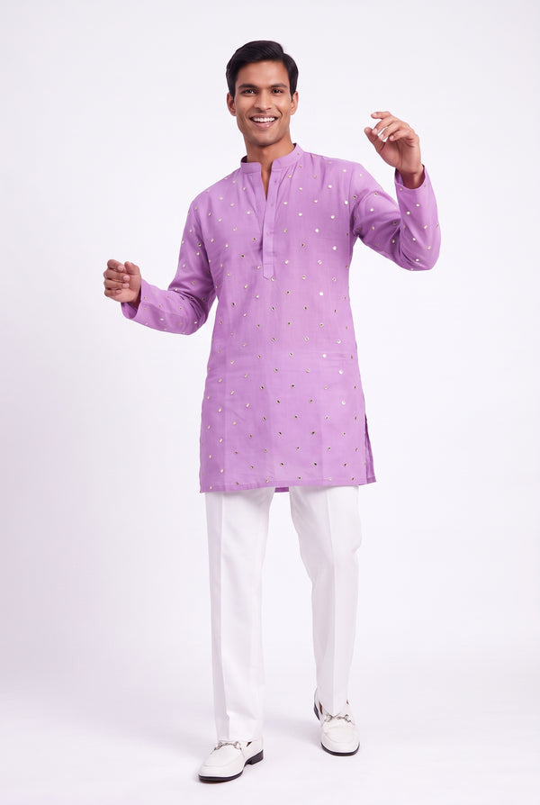 JJ Lilac kurta