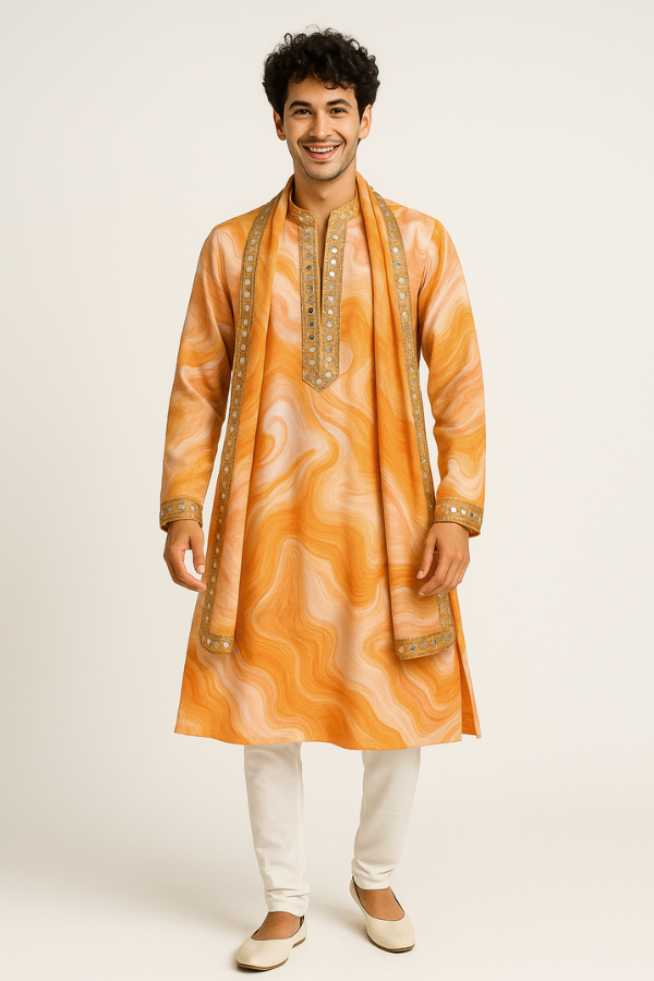 Jashn Kurta & Dupatta Set Yellow Special