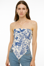 Asian Scarf top