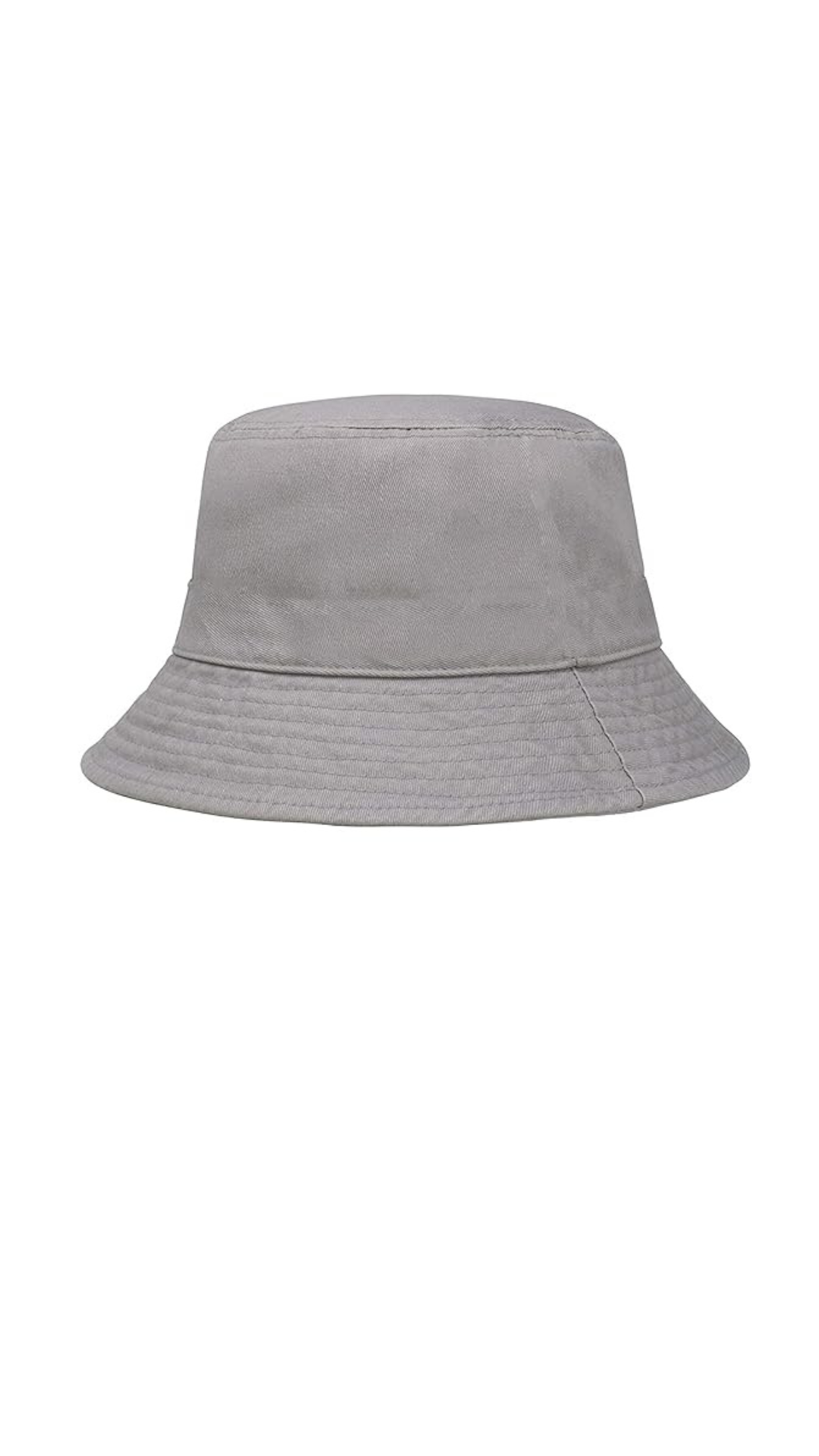 Grey Bucket Hat