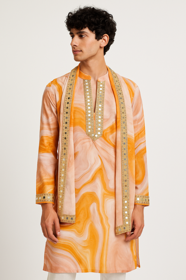 Jashn Kurta & Dupatta Set Yellow Special