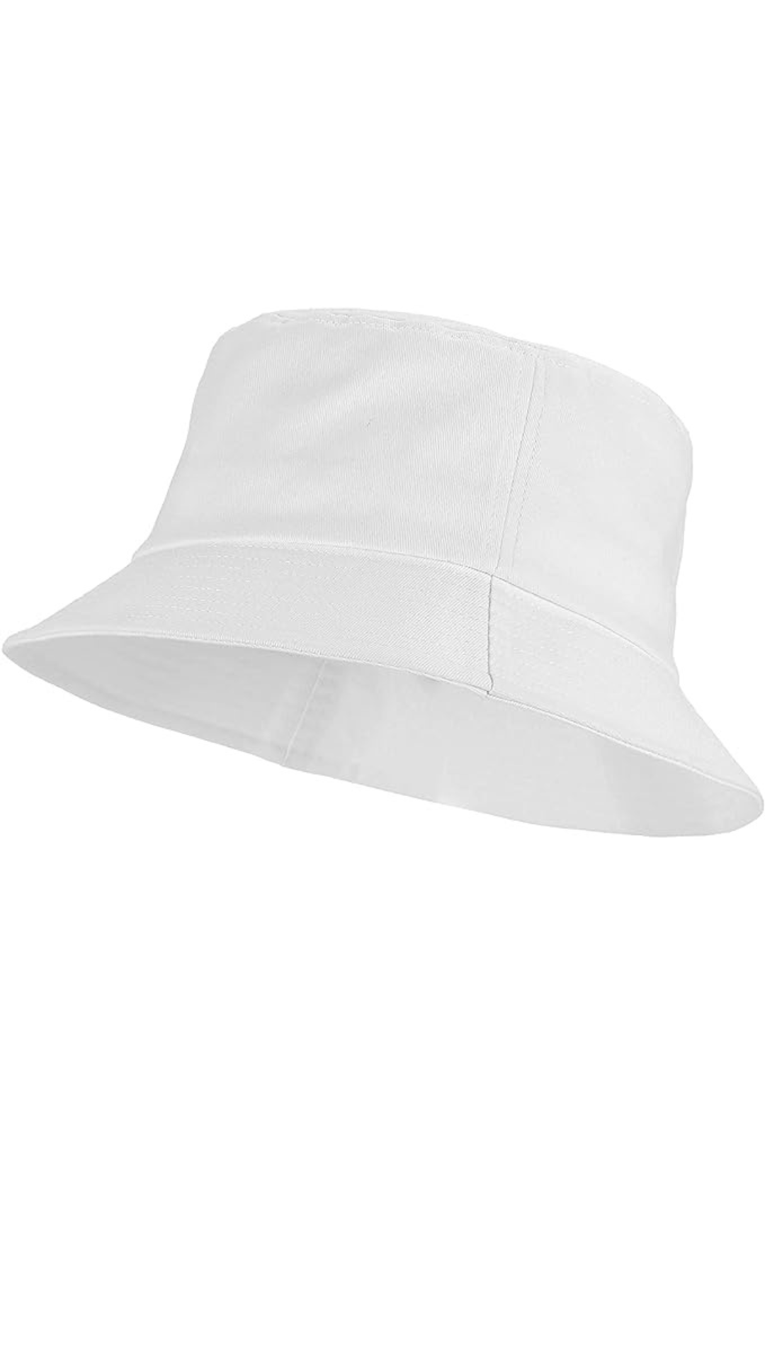 White Bucket Hat
