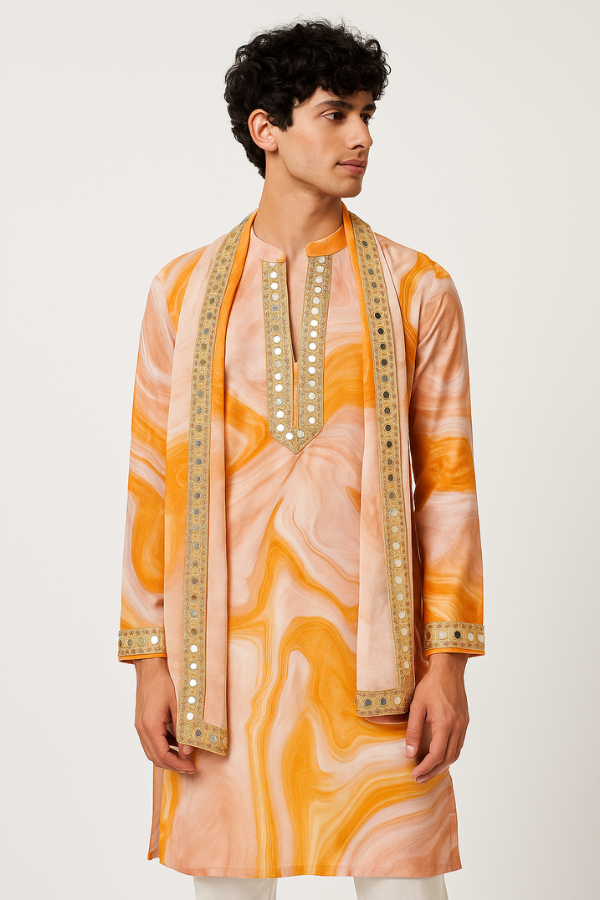Jashn Kurta & Dupatta Set Yellow Special