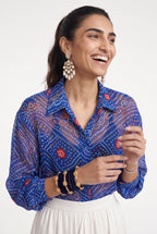 Dilruba shirt blue