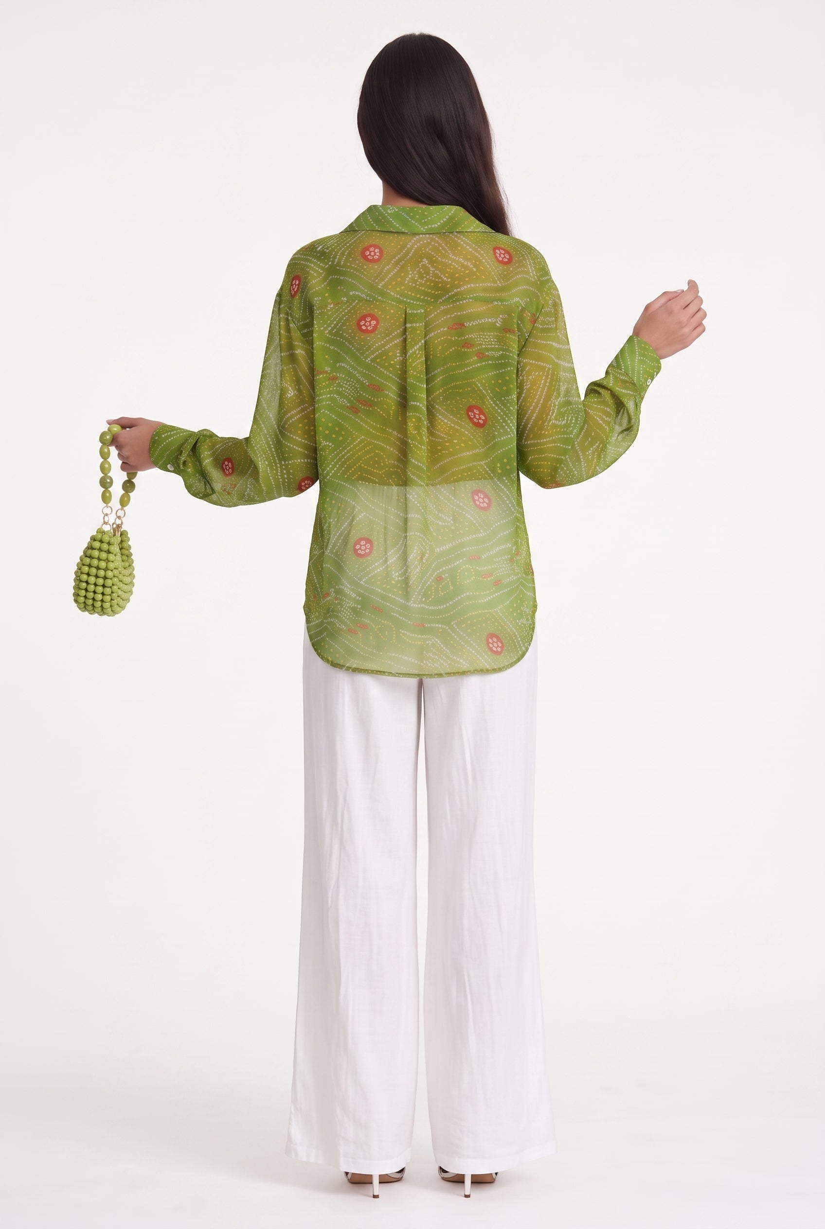 Dilruba shirt green