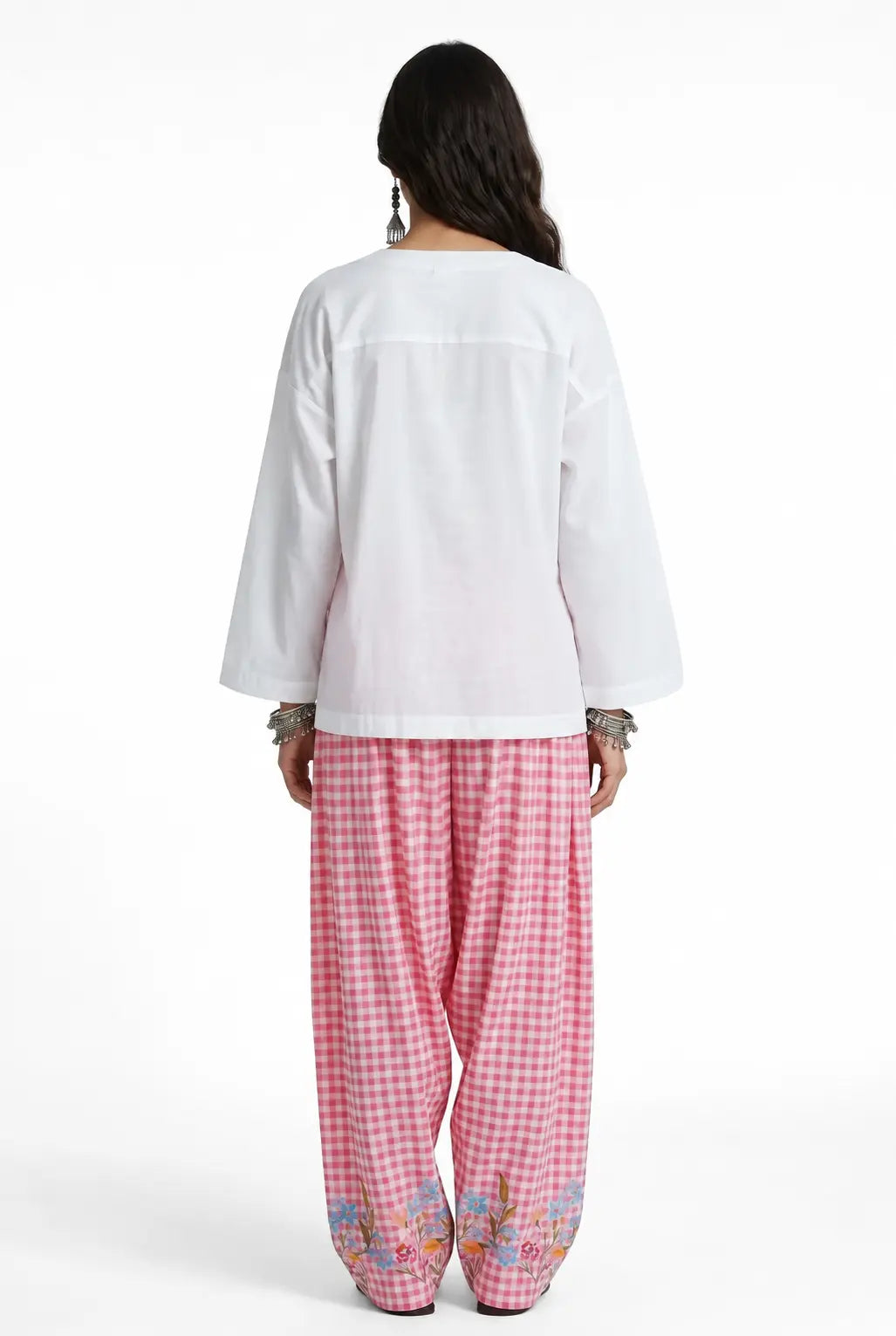 Geet Pink kurta and salwar