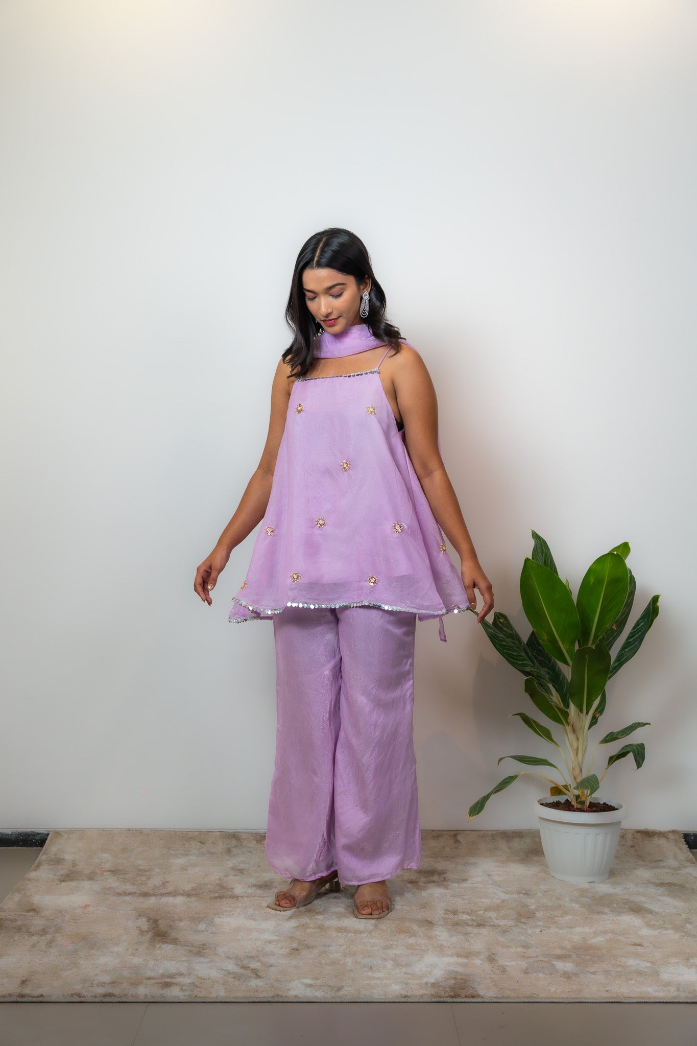 Diva Purple Coord Set