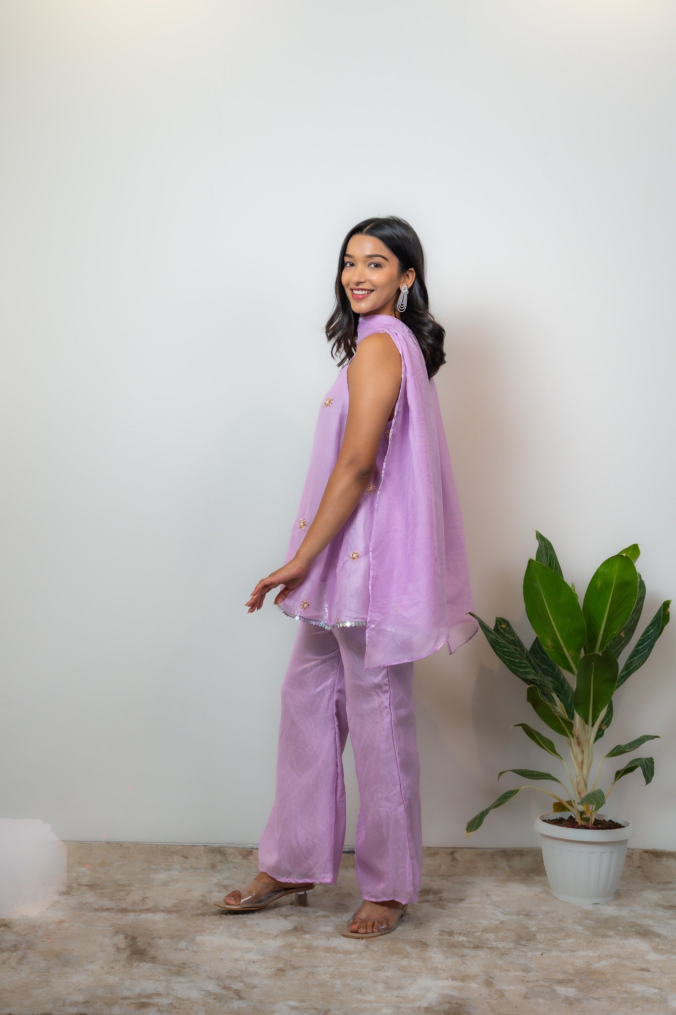 Diva Purple Coord Set