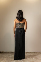 Black corset and Skirt