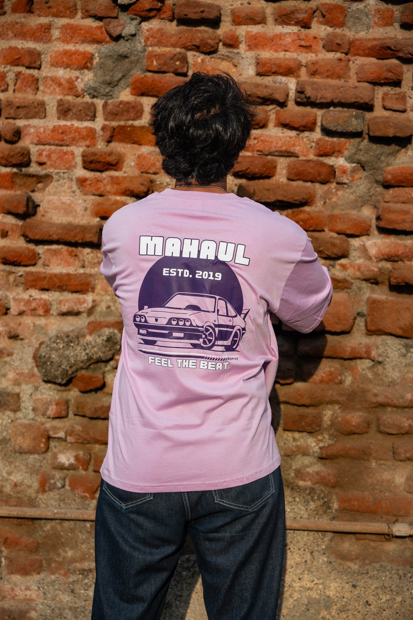 One Way Traffic By Mahaul Lilac tshirt