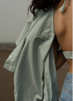 Elevated Bralette Top & Shirt Green Combo top