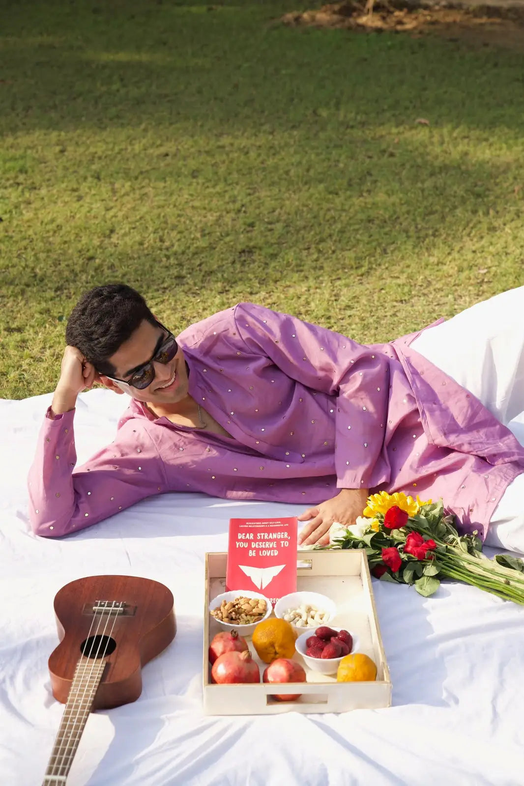 JJ Lilac kurta
