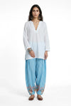 Geet Blue kurta and salwar