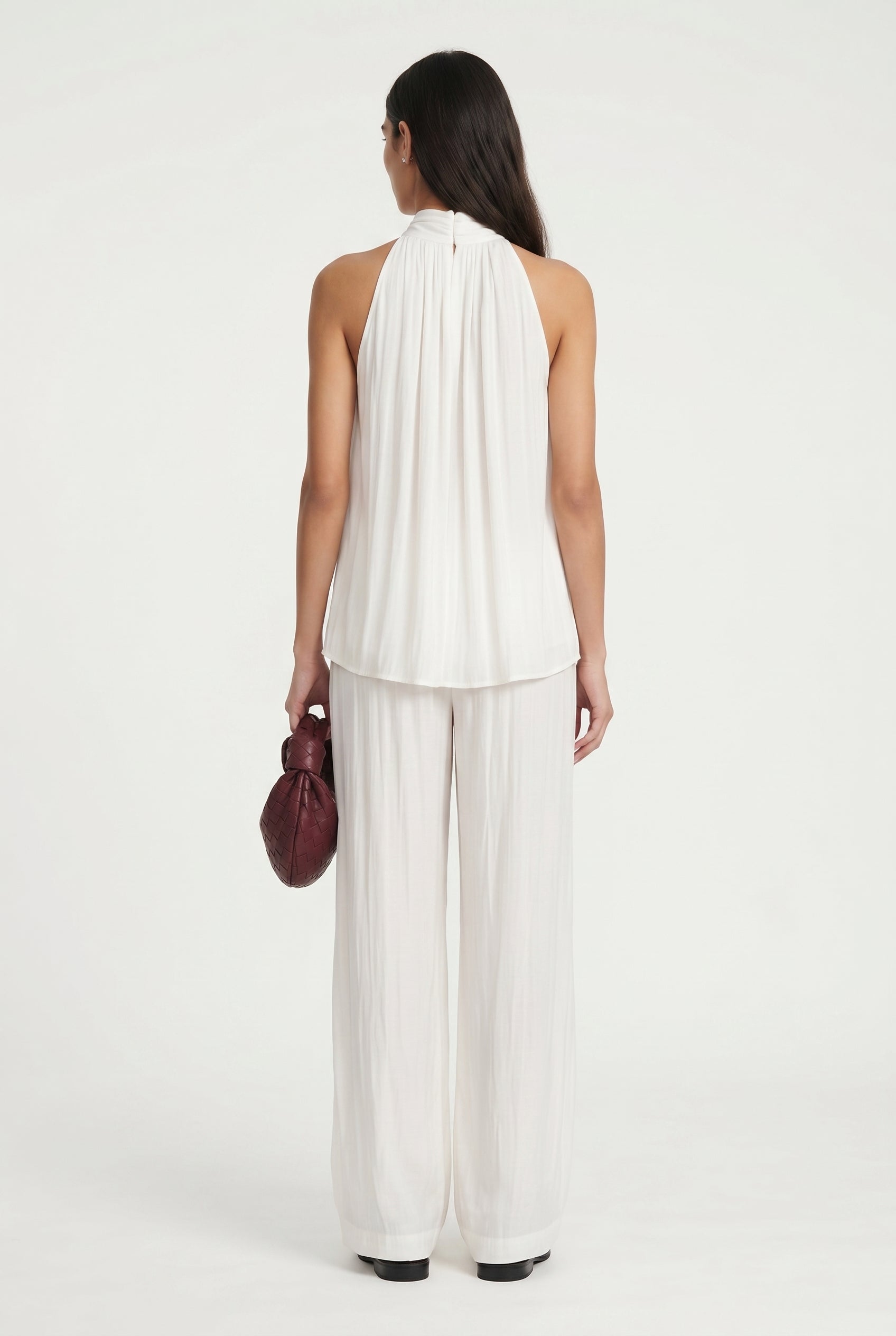 Swan White co-ord set