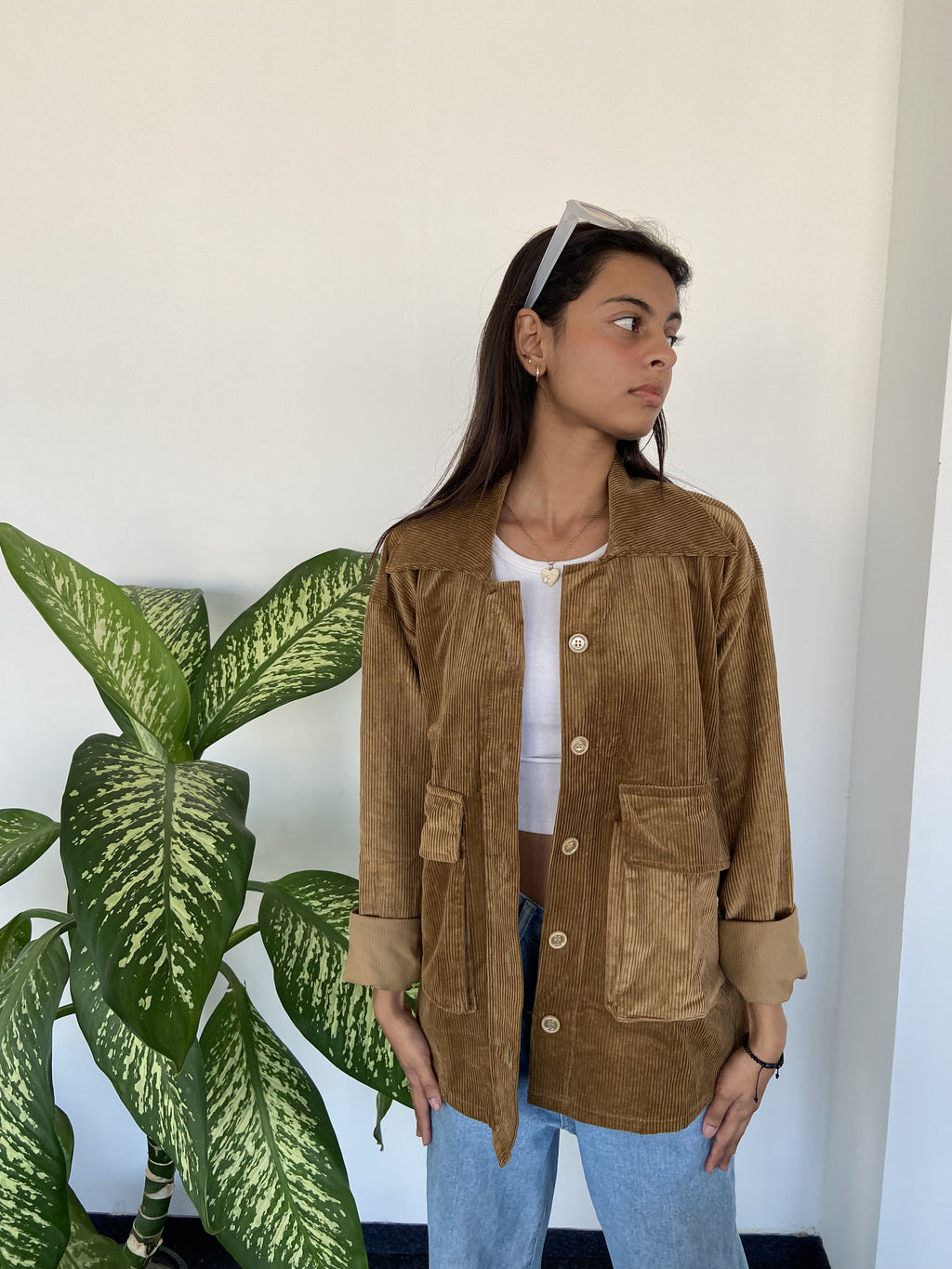 Caramel Corduroy Jacket Unisex