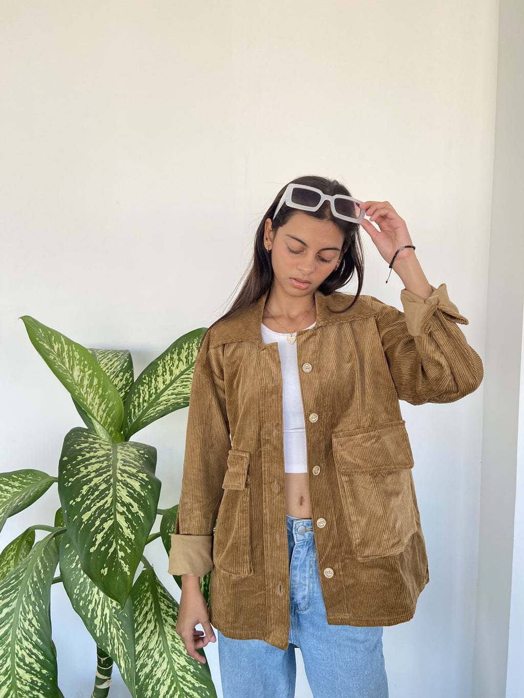 Caramel Corduroy Jacket Unisex