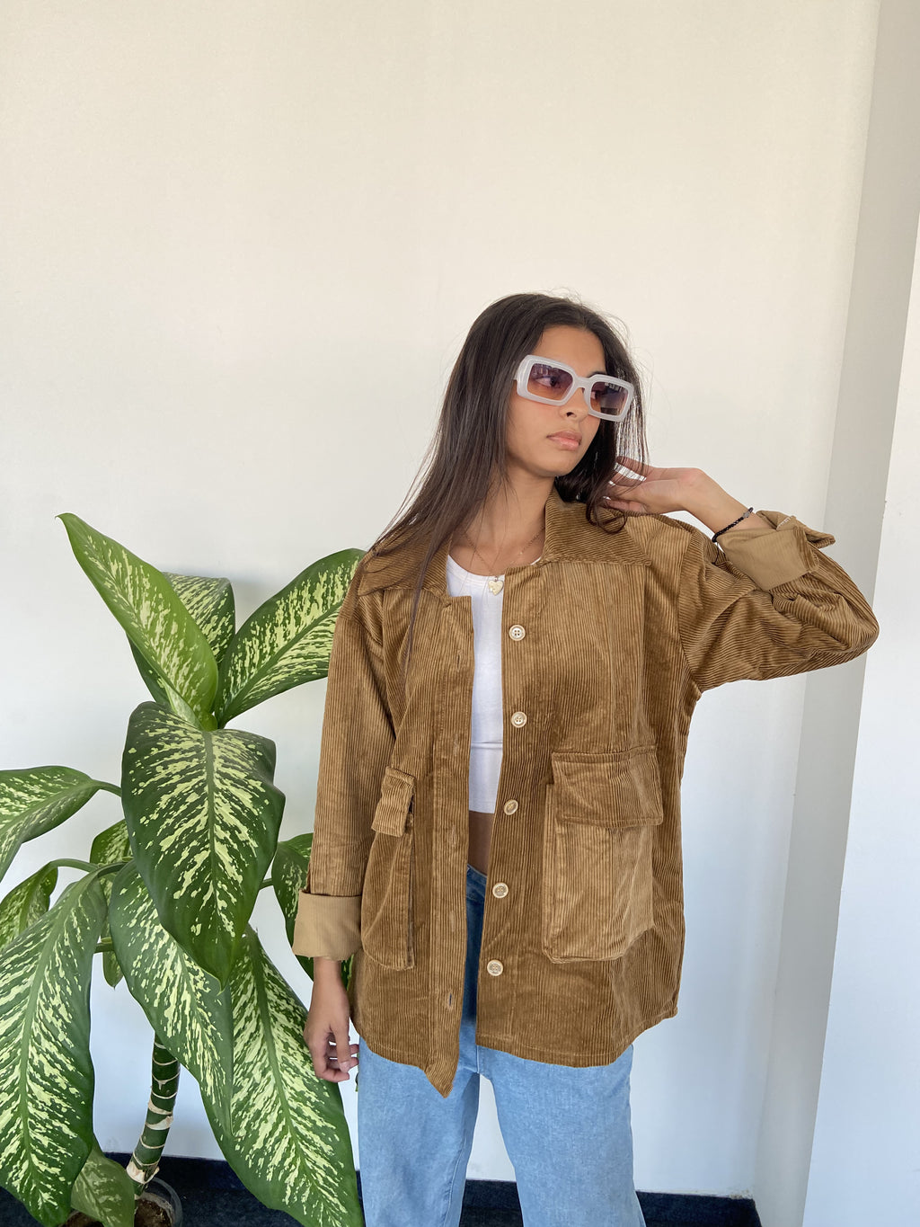 Caramel Corduroy Jacket Unisex