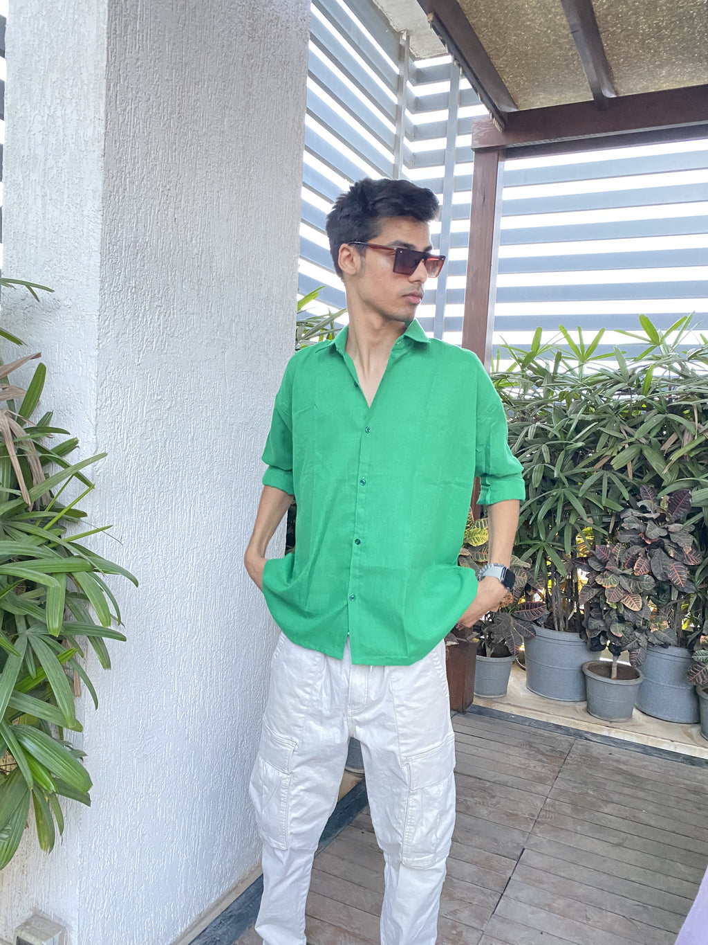 Green Unisex Shirt