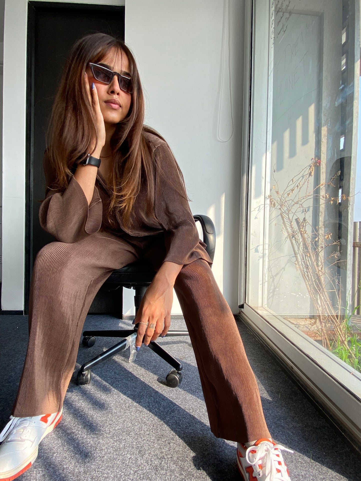 Brown Co ord Set Hermyne brown-co-ord-set-hermyne