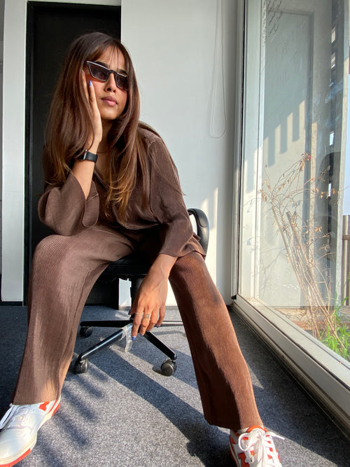 Brown Co-ord Set
