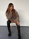 Metallic Grey Corduroy Jacket Unisex